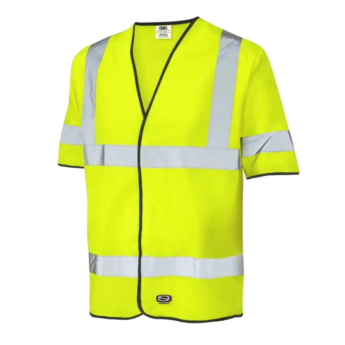 SPACE JACKET Short-Sleeve Jacket - Class 3 - Hi-Vis - Reflective Stripes - Image 1