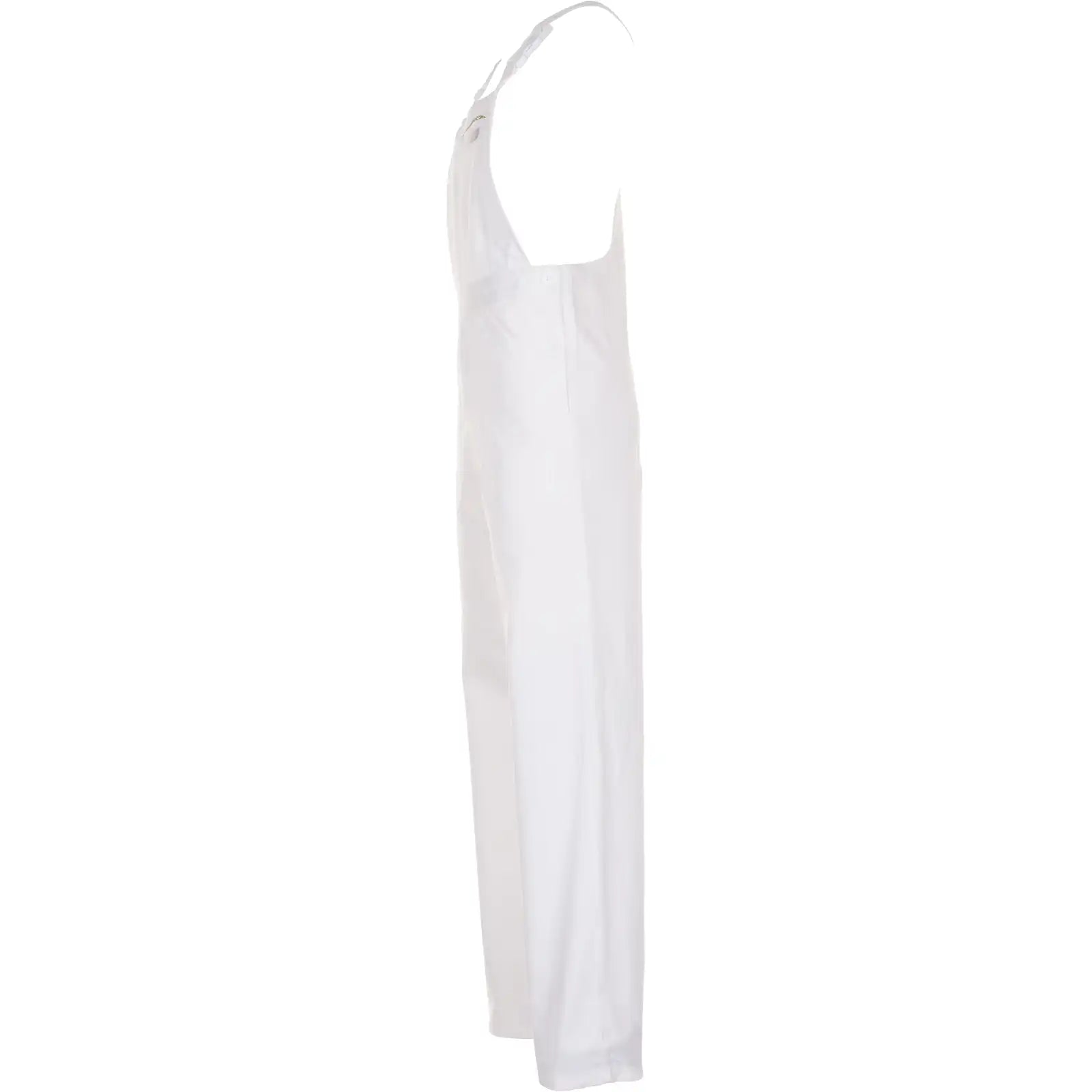 Planam BW 270 Latzhose reinweiß 102 reinweiß - Produktbild ohne Model