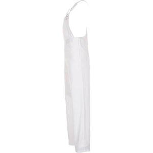 Planam BW 270 Latzhose reinweiß 102 reinweiß - Produktbild ohne Model