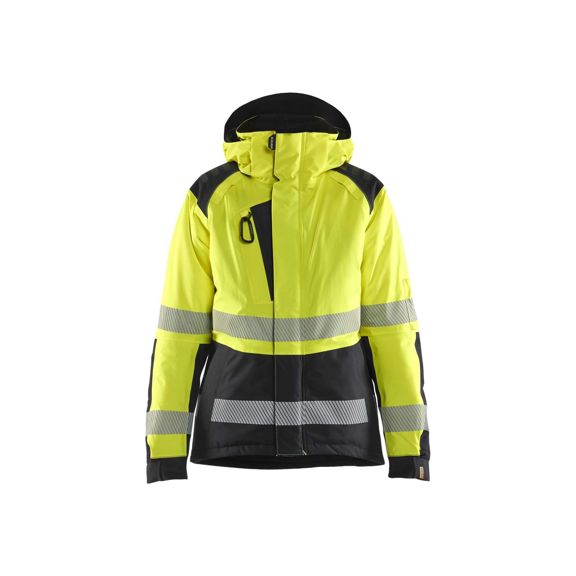BLAKLADER 44561987 Women’s Hi Vis Winter Jacket Hi Vis Reflective Work Jacket WOMEN - Waterproof
