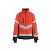 BLAKLADER 47611977 Women's Hi Vis Shell Jacket Hi Vis Reflective Shell Work Jacket WOMEN - Waterproof