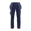 BLAKLADER 71301370 Women's Craftsman Trousers with Stretch Work Trousers Women - 100% Cotton