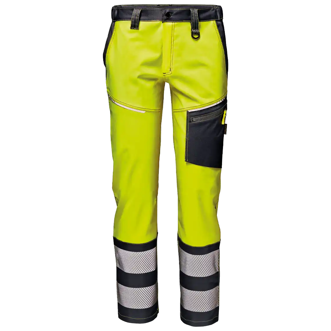 MISTRAL TROUSERS - Class 2 - Hi-Vis Fabric - Reflective Bands - Image 1