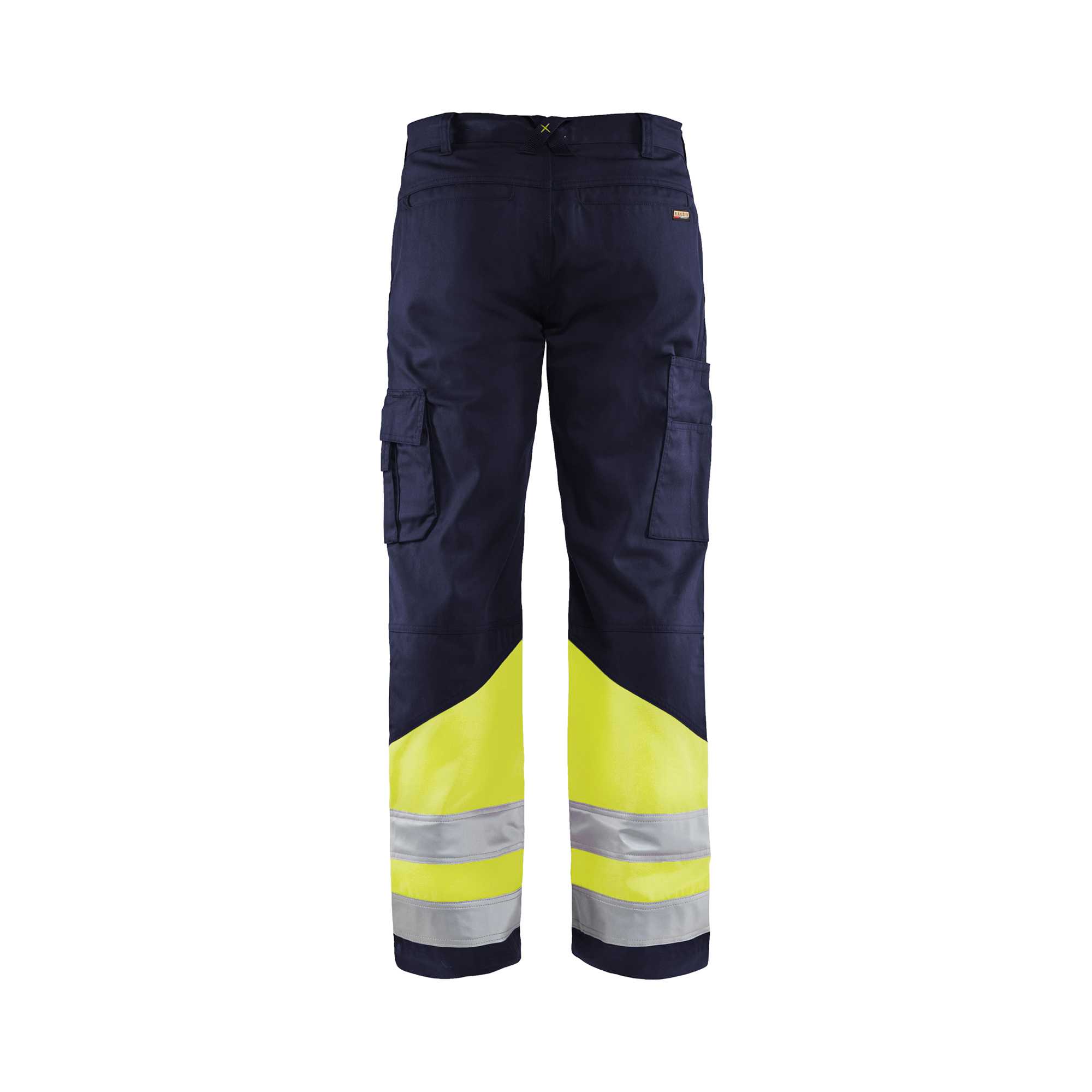 BLAKLADER 15641811 | Hi Vis trousers Hi Vis Reflective Work Trousers Men - twill fabric