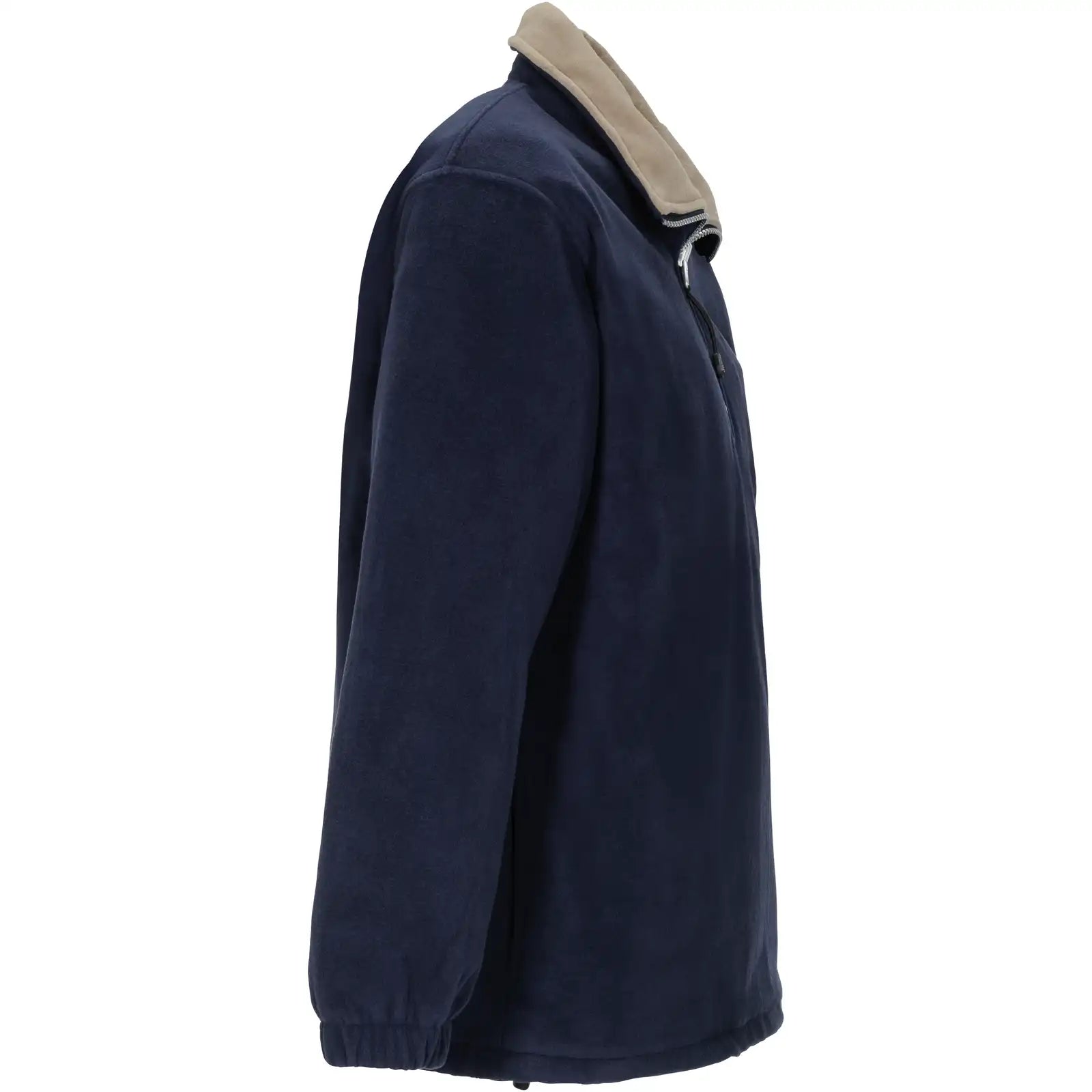 Planam Outdoor Relax Fleecetroyer marine/camel L marine/camel - Produktbild ohne Model