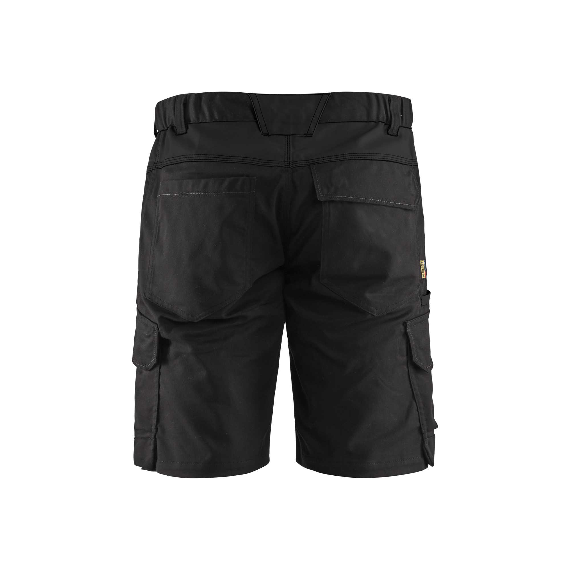 BLAKLADER 14461832 Industry shorts stretch Hi Vis Reflective Work Shorts Men - twill fabric
