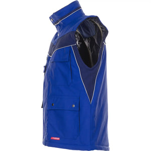 Planam Plaline Winterweste kornblumenblau/marine XS kornblumenblau/marine - Produktbild ohne Model