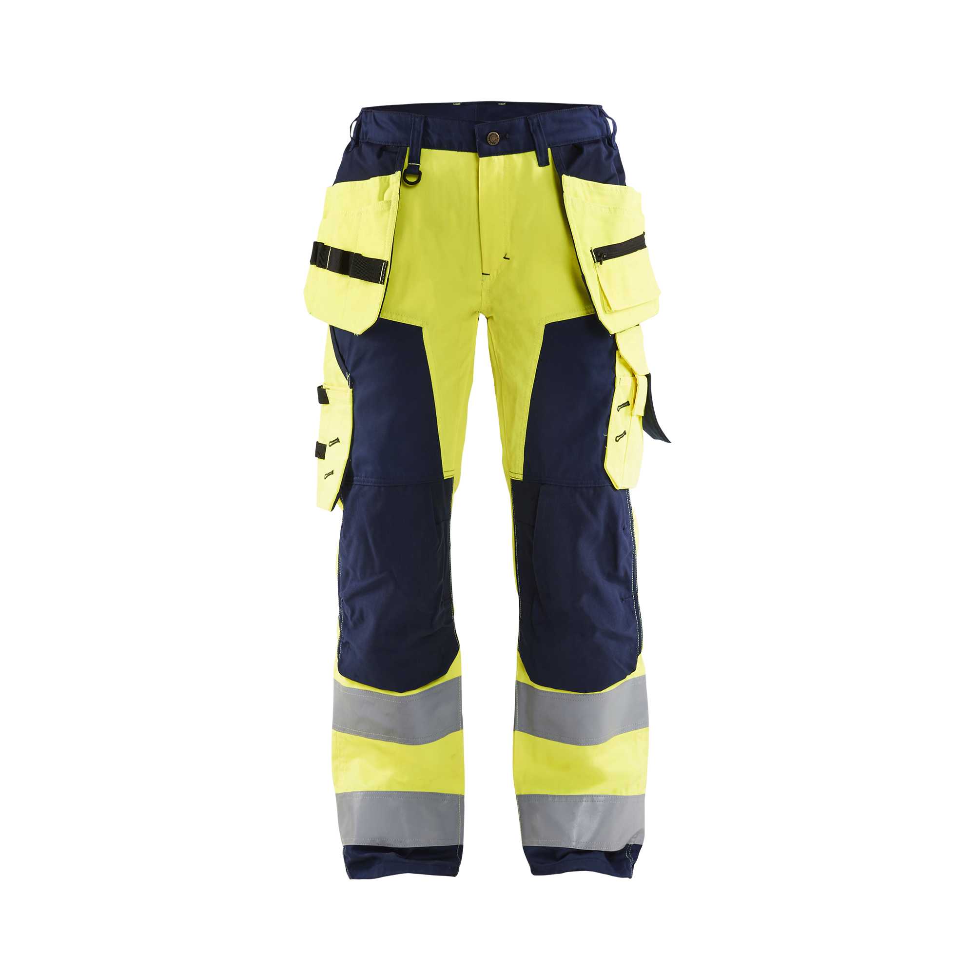 BLAKLADER 71561811 | Women's Hi Vis trousers Hi Vis Reflective Work Trousers Women - twill fabric
