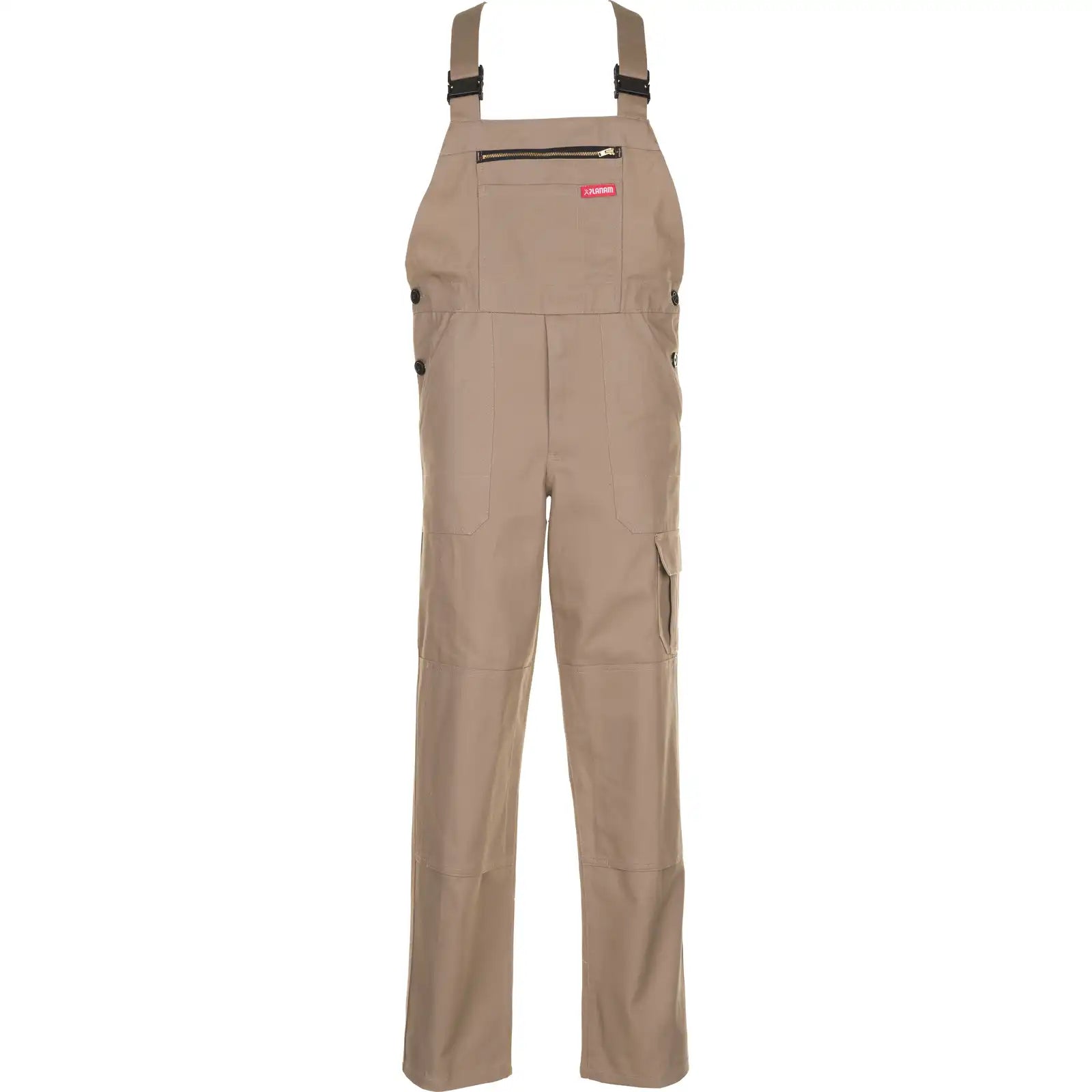 Planam BW 290 Cargo-Latzhose khaki 102 khaki - Vorschaubild