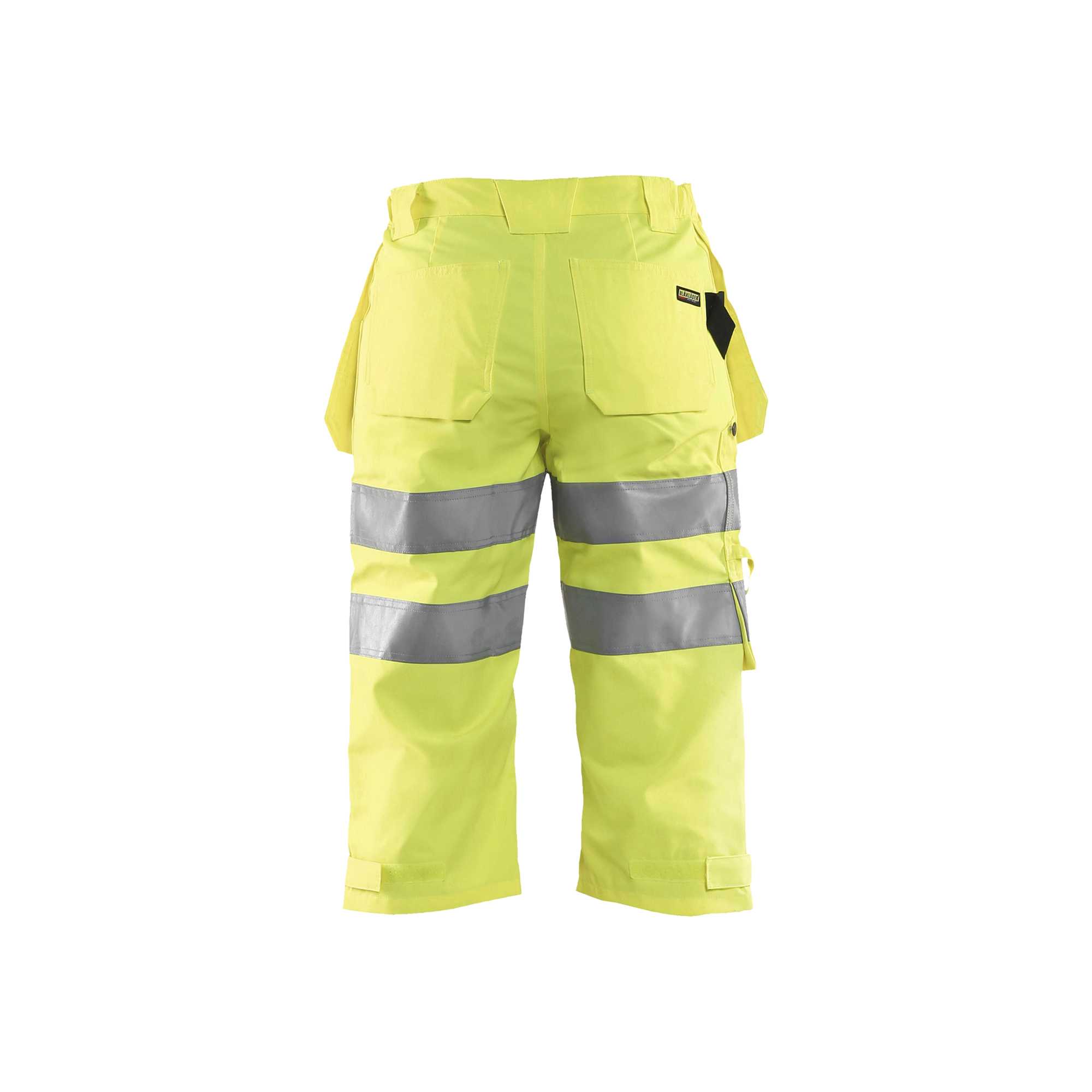 BLAKLADER 71391811 WOMEN'S PIRATE SHORTS HI VIS Hi Vis Reflective Work Pirate Bermuda Women - twill fabric