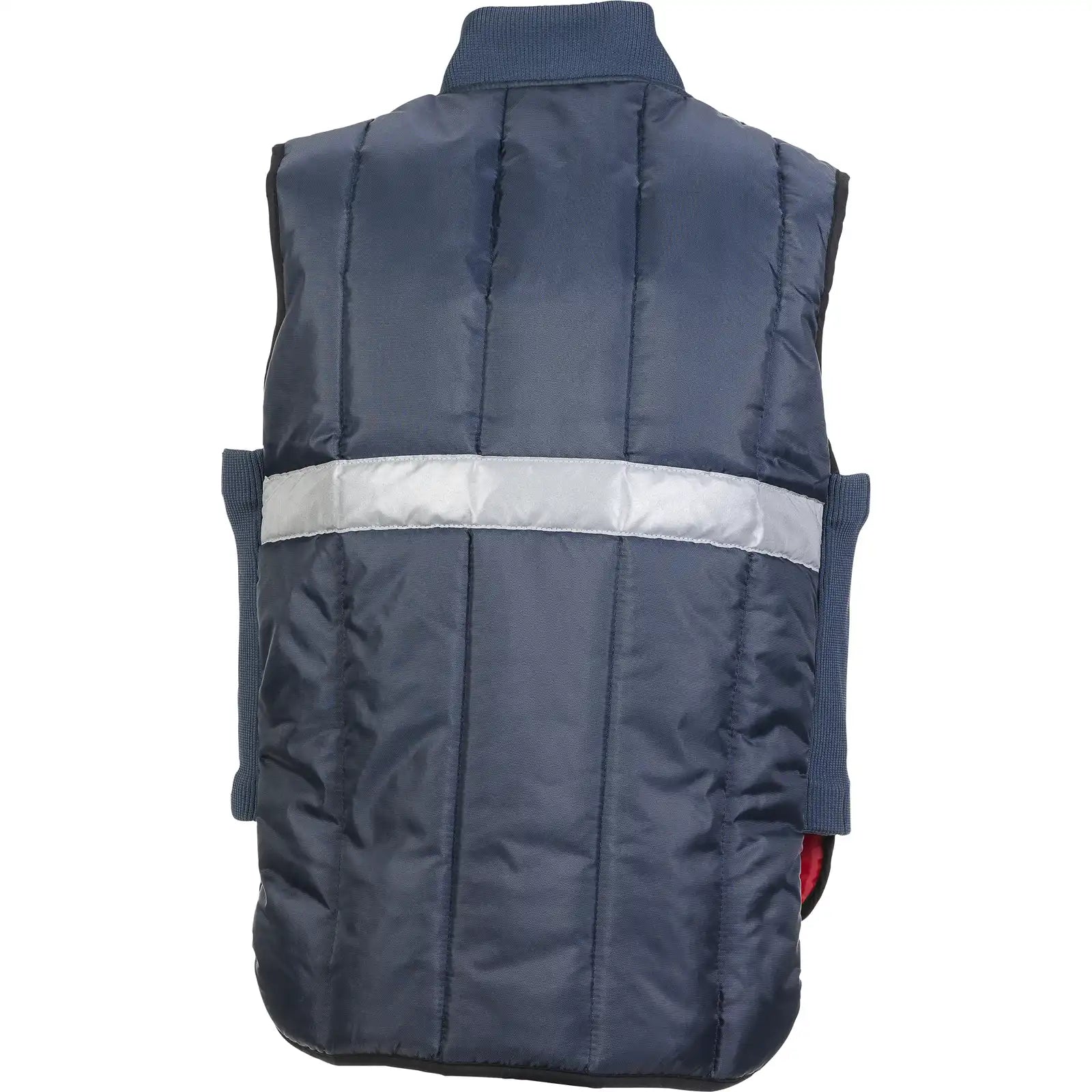 Planam Kühl-/Gefrierhaus Kühlhaus Weste marine, Innenfutter rot S marine, Innenfutter rot - Produktbild ohne Model