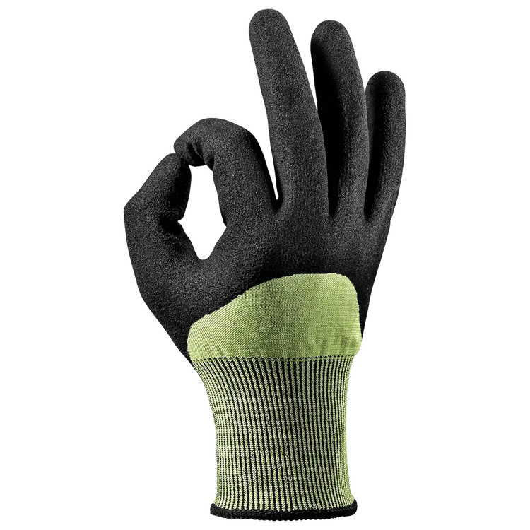 SIR SAFETY CYBERCUT Work Gloves - High Cut Resistance - 12 Pairs