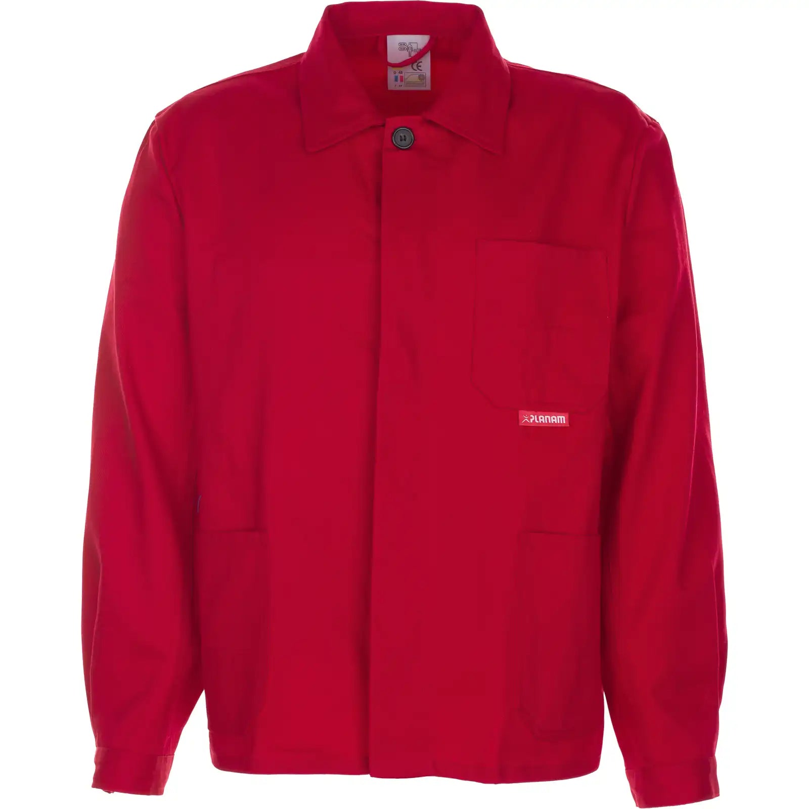 Planam BW 290 Arbeitsjacke mittelrot 102 mittelrot - Vorschaubild