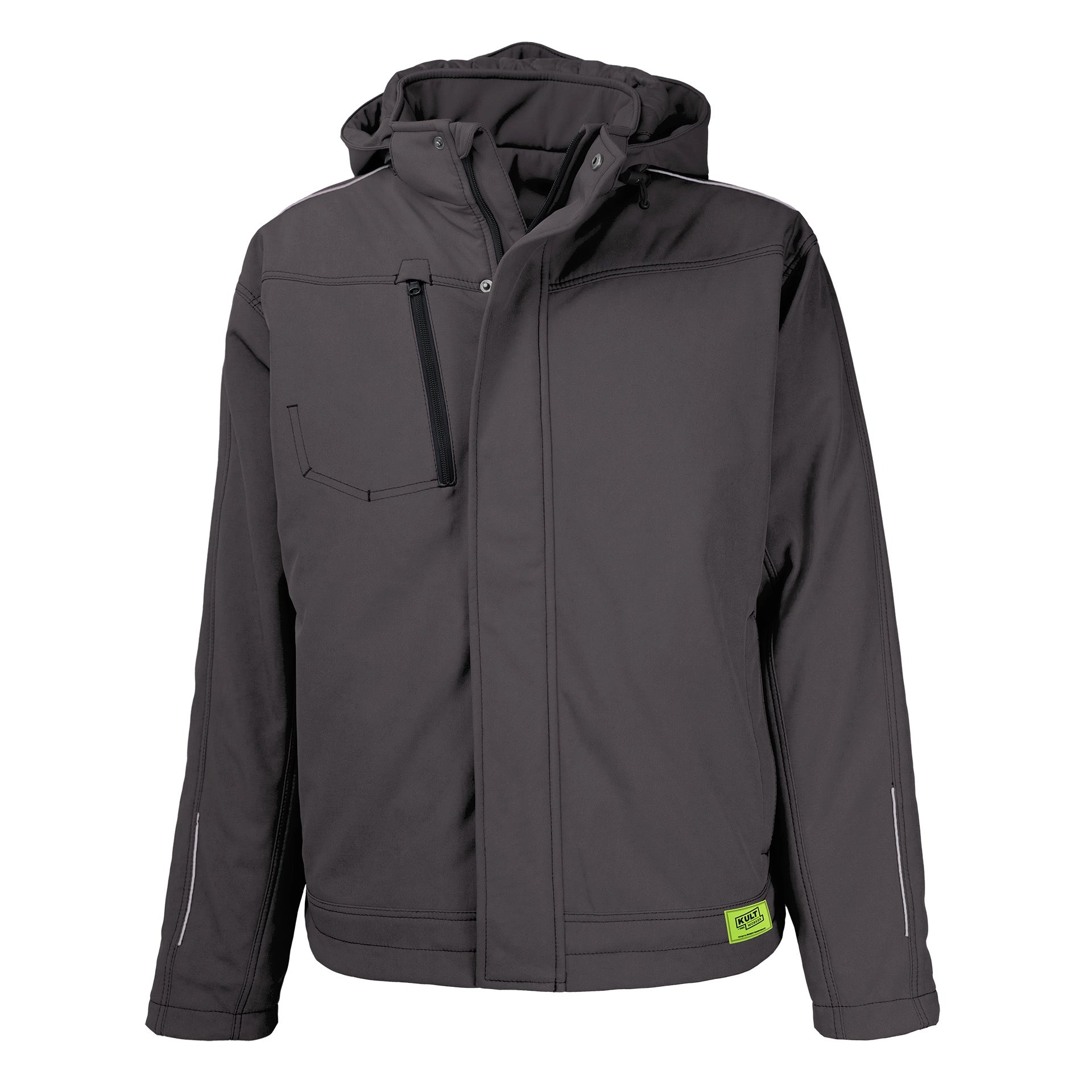 TMG Kult Worker Softshell winter jacket grey - KW-230050_Winterjacke_anthrazit_vorne_1920x1920