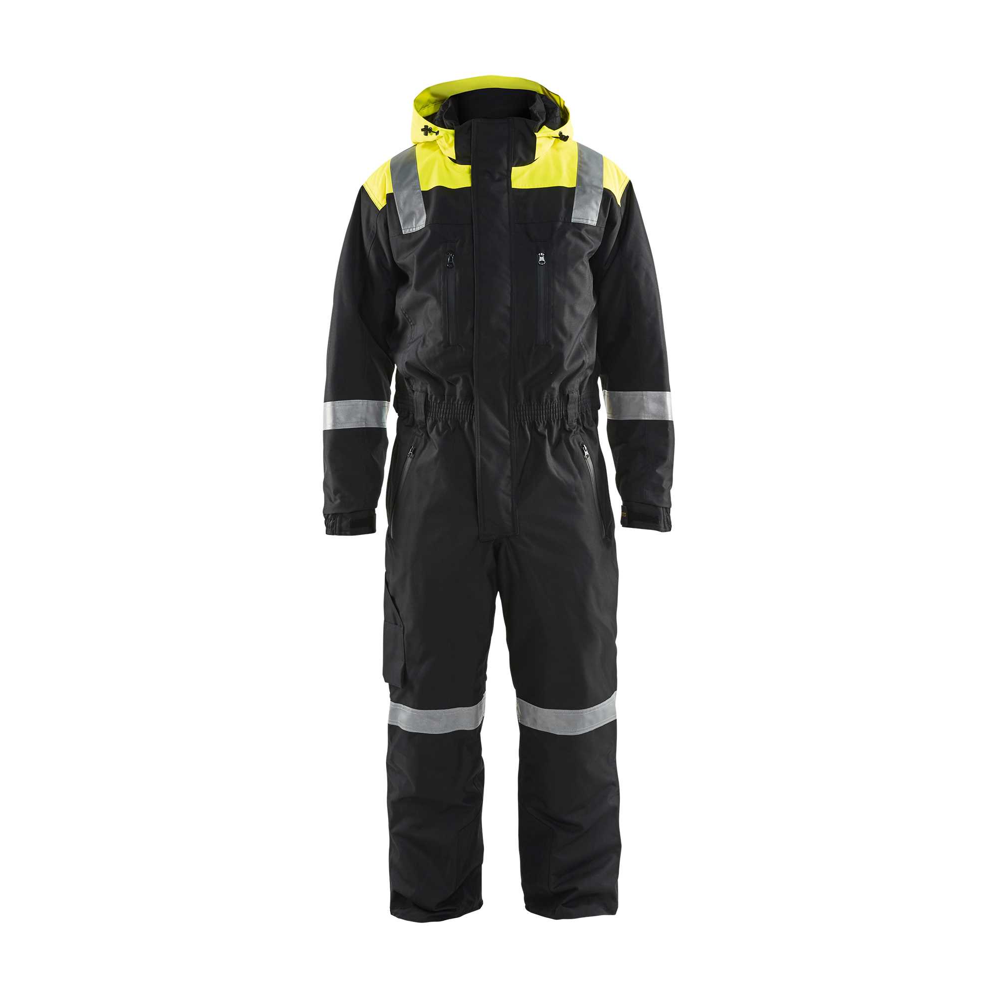 BLAKLADER 67871977 Winter coverall Hi Vis Reflective Work Coverall Men - Waterproof