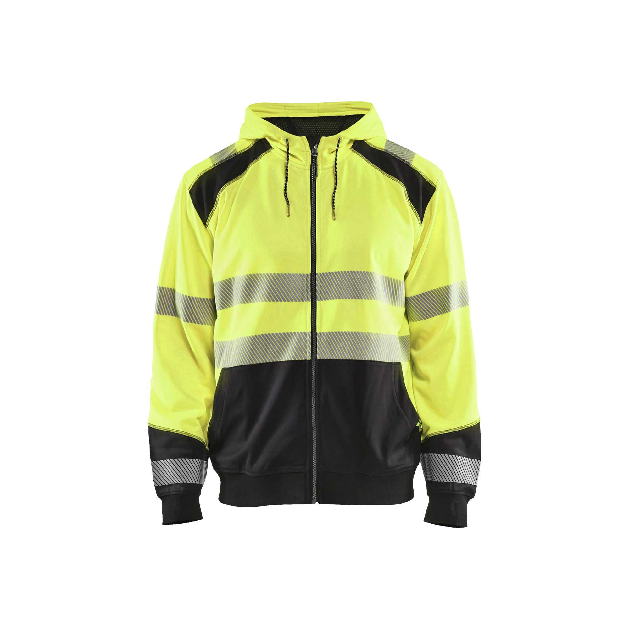 BLAKLADER 35462528 Hi Vis Hoodie Hi Vis Reflective Hoodie Work Sweatshirt MEN - Breathable
