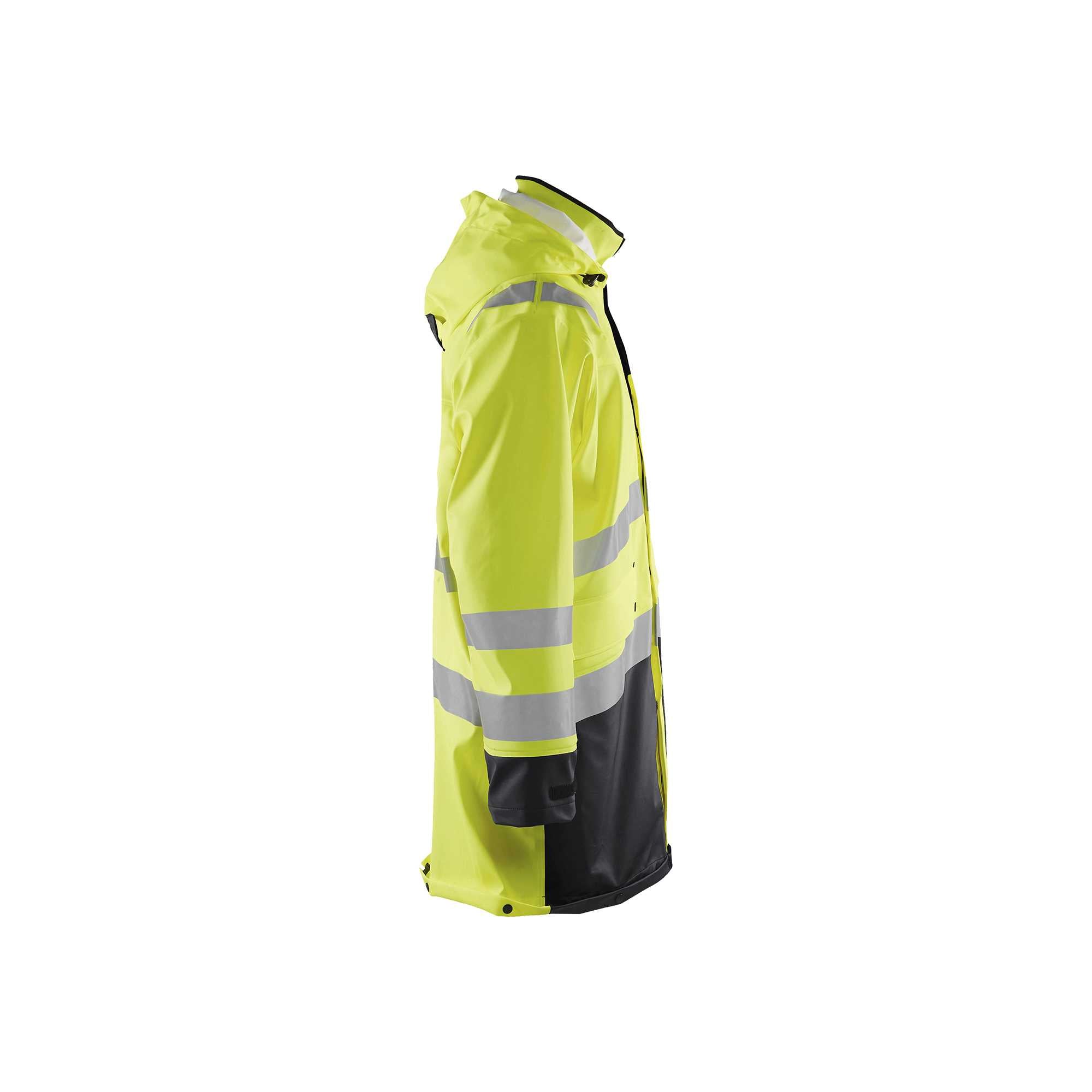 BLAKLADER 43262005 Raincoat Hi Vis LEVEL 3 Hi Vis Reflective Raincoat MEN - Waterproof