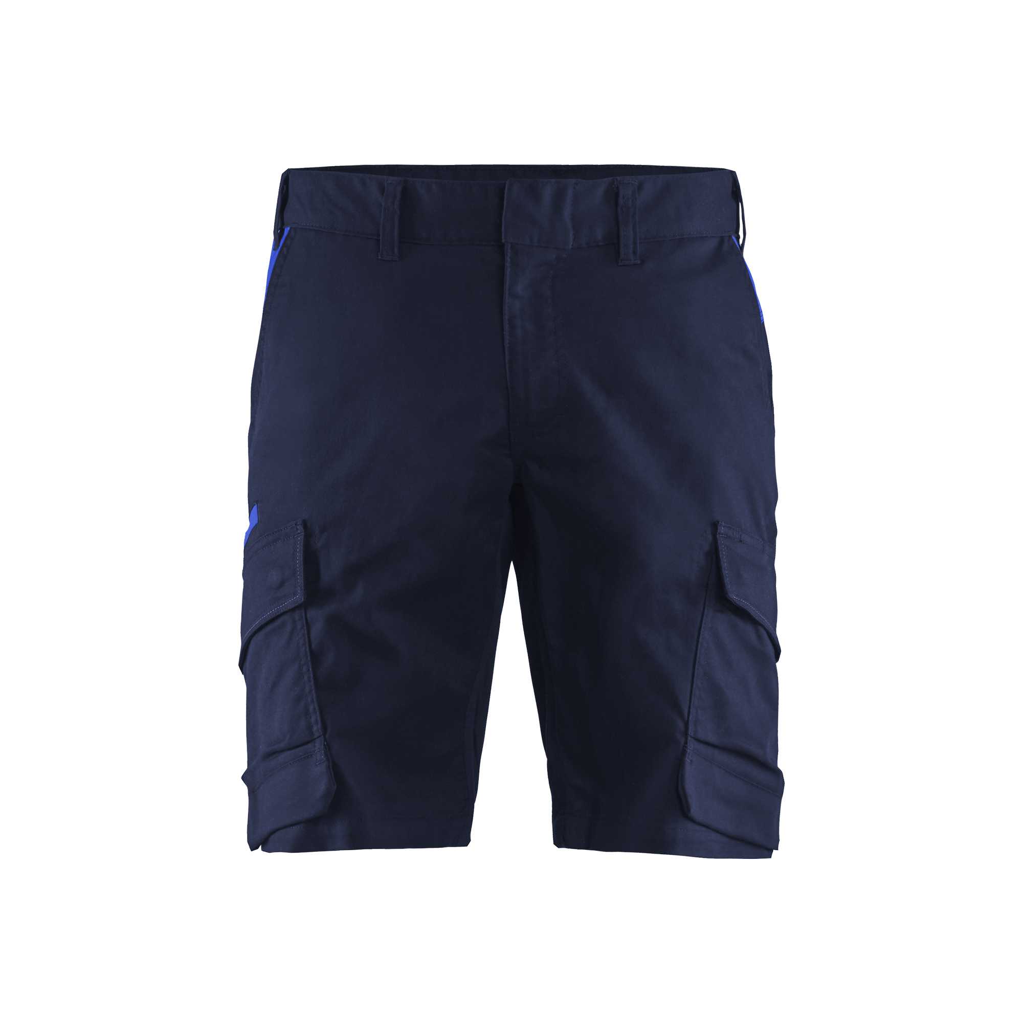 BLAKLADER 14461832 Industry shorts stretch Hi Vis Reflective Work Shorts Men - twill fabric