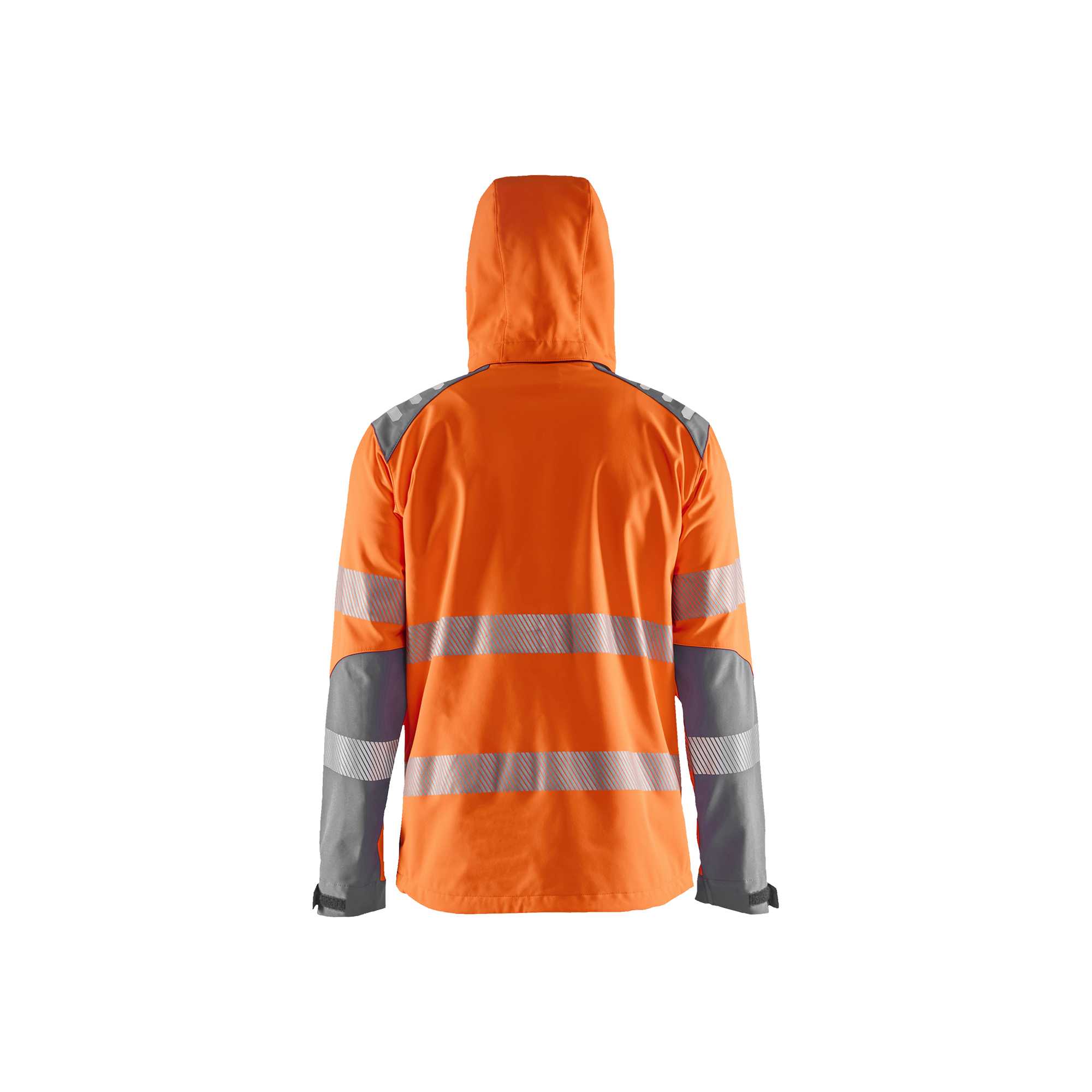 BLAKLADER 44912513 Hi Vis Softshell jacket Hi Vis Reflective Softshell Work Jacket MEN - Waterproof