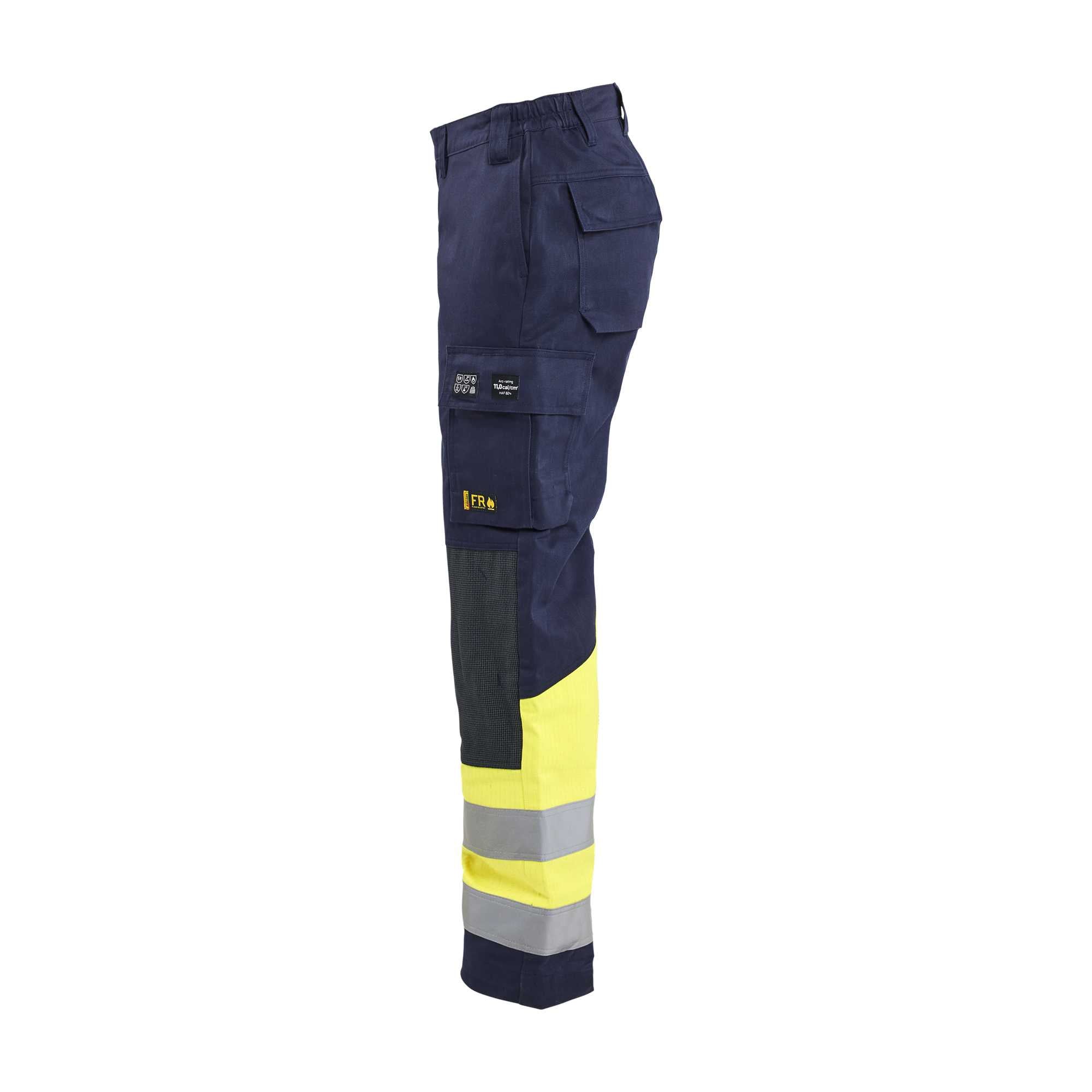 BLAKLADER 71811514 | Women's Multinorm trousers Hi Vis Reflective Work Trousers Women - Antistatic
