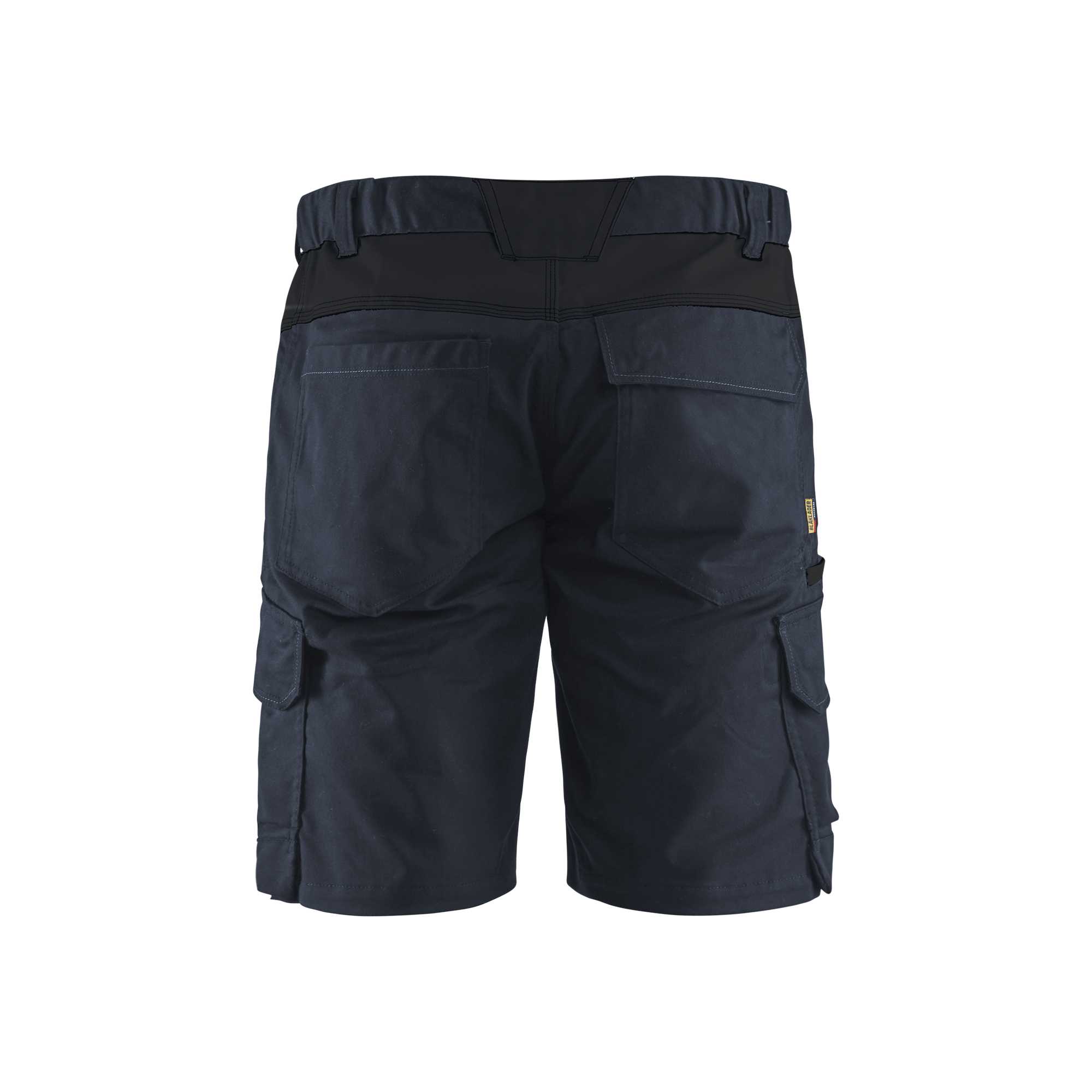 BLAKLADER 14461832 Industry shorts stretch Hi Vis Reflective Work Shorts Men - twill fabric