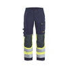 BLAKLADER 71871512 | Women's Multinorm inherent trousers with stretch Hi Vis Reflective Work Trousers Women - Ripstop Fabric