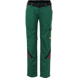 Planam Highline Damen Bundhose grün/schwarz/rot 34 grün/schwarz/rot - Vorschaubild