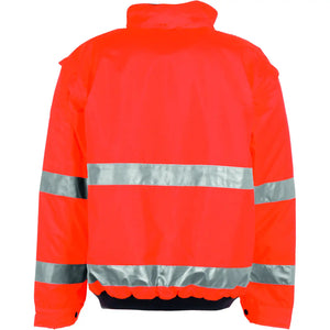 Planam Warnschutz Pilotenjacke uni orange S uni orange - Produktbild ohne Model