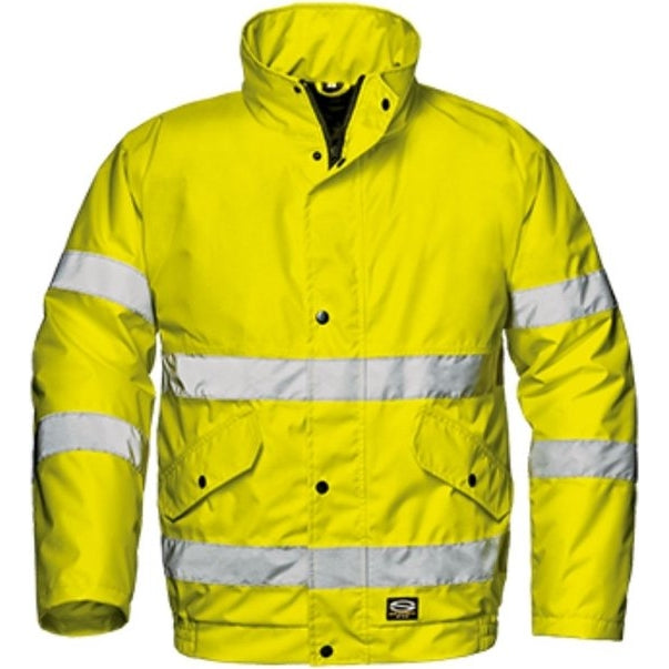SUPER ESSENTIAL JACKET - Class 3 - Hi-Vis Reflective Bands - Quilted Padding - Image 5