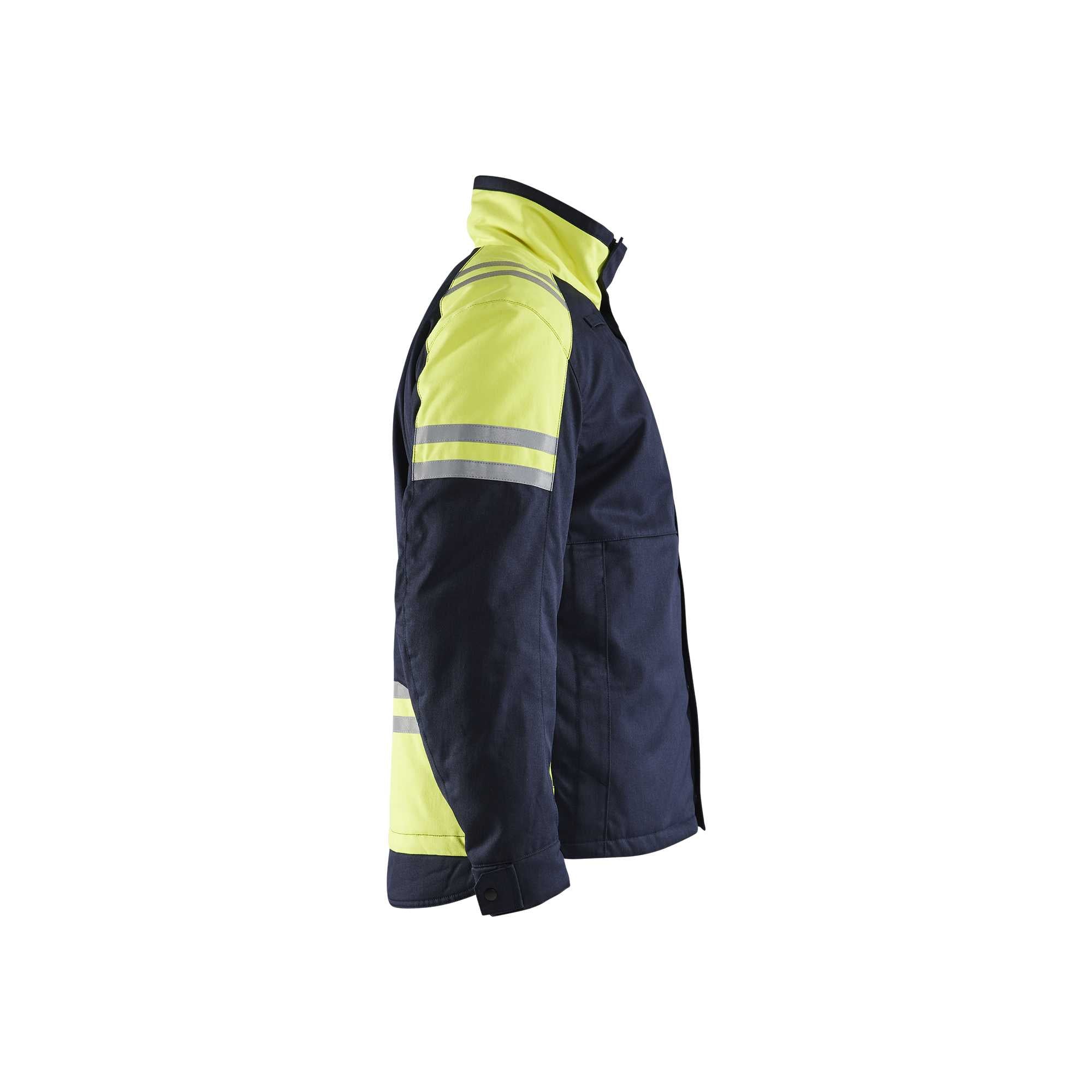 BLAKLADER 45151519 Inherent Steel Winter Jacket Hi Vis Reflective Work Jacket MEN - Flame Retardant