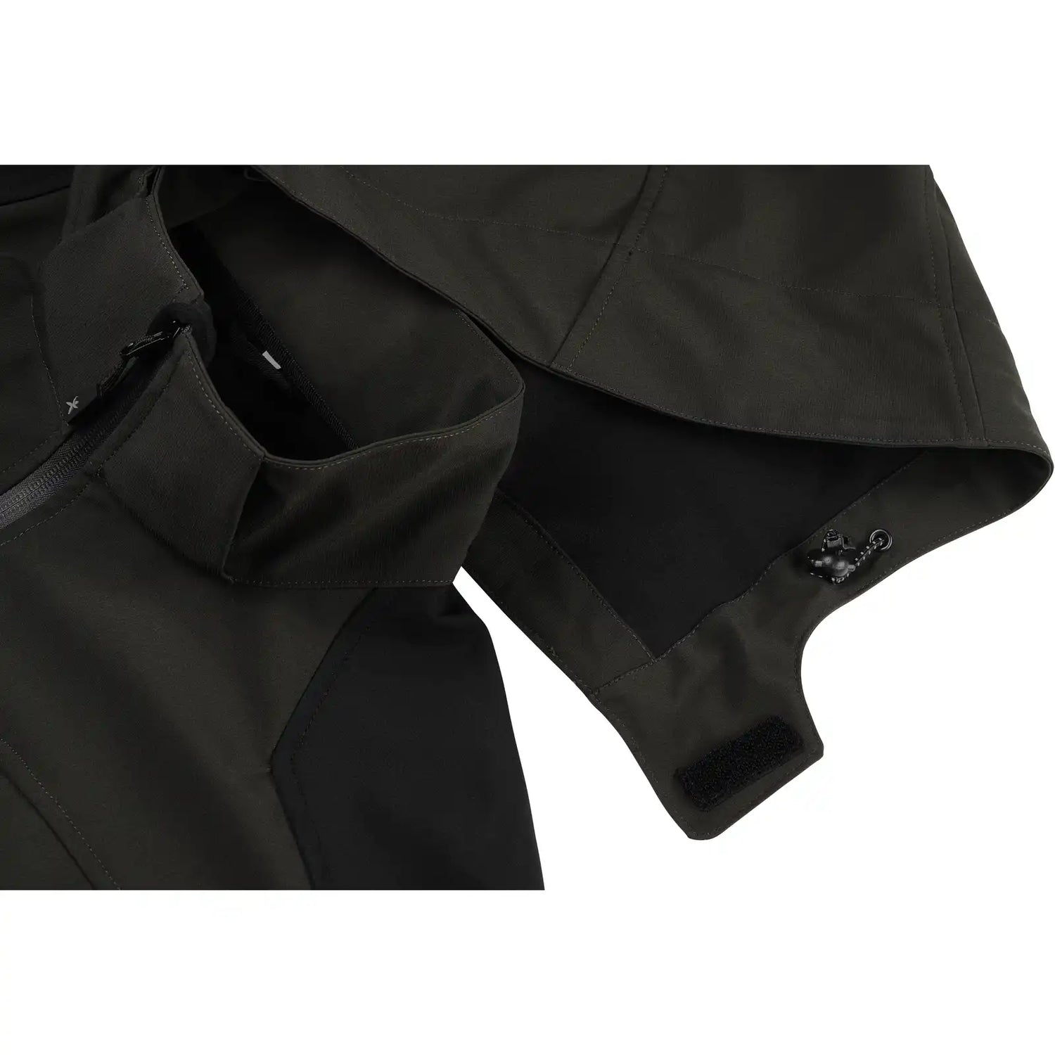 Planam Moto Softshelljacke schwarz/grau S schwarz/grau - Extra Detailbild