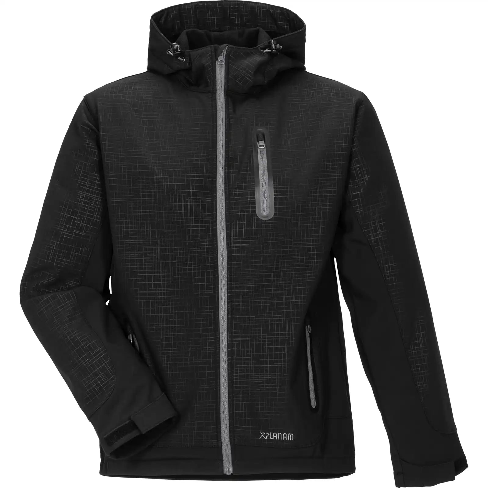 Planam Outdoor Cube Softshelljacke schwarz L schwarz - Vorschaubild