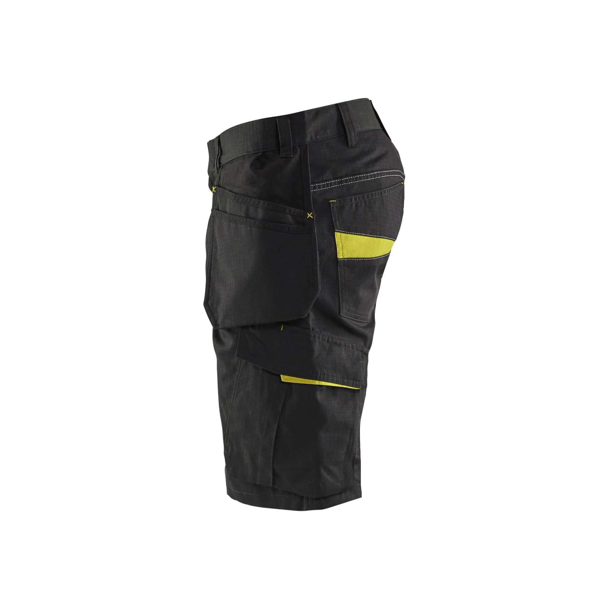 BLAKLADER 14941330 Service Shorts with Tool Pockets Work Shorts Men - ripstop fabric