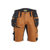 BLAKLADER 19721149 | STRIKER Craftsman Shorts with stretch Work Shorts Men - CORDURA Denim