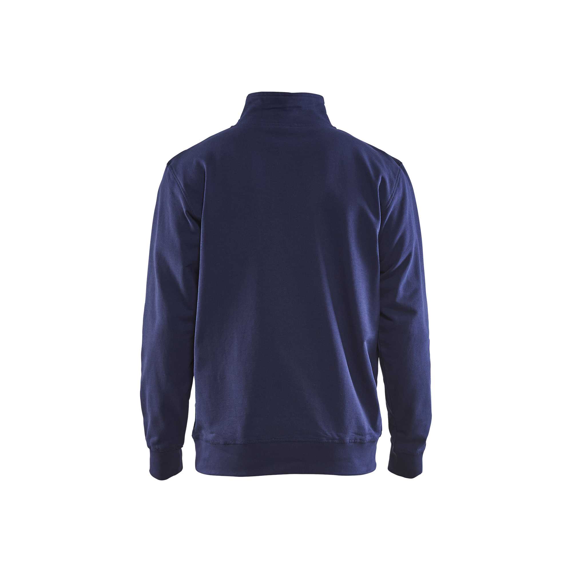 BLAKLADER 33531158 Half Zip 2 Tone Sweatshirt Work Sweatshirt MEN - 100% Cotton