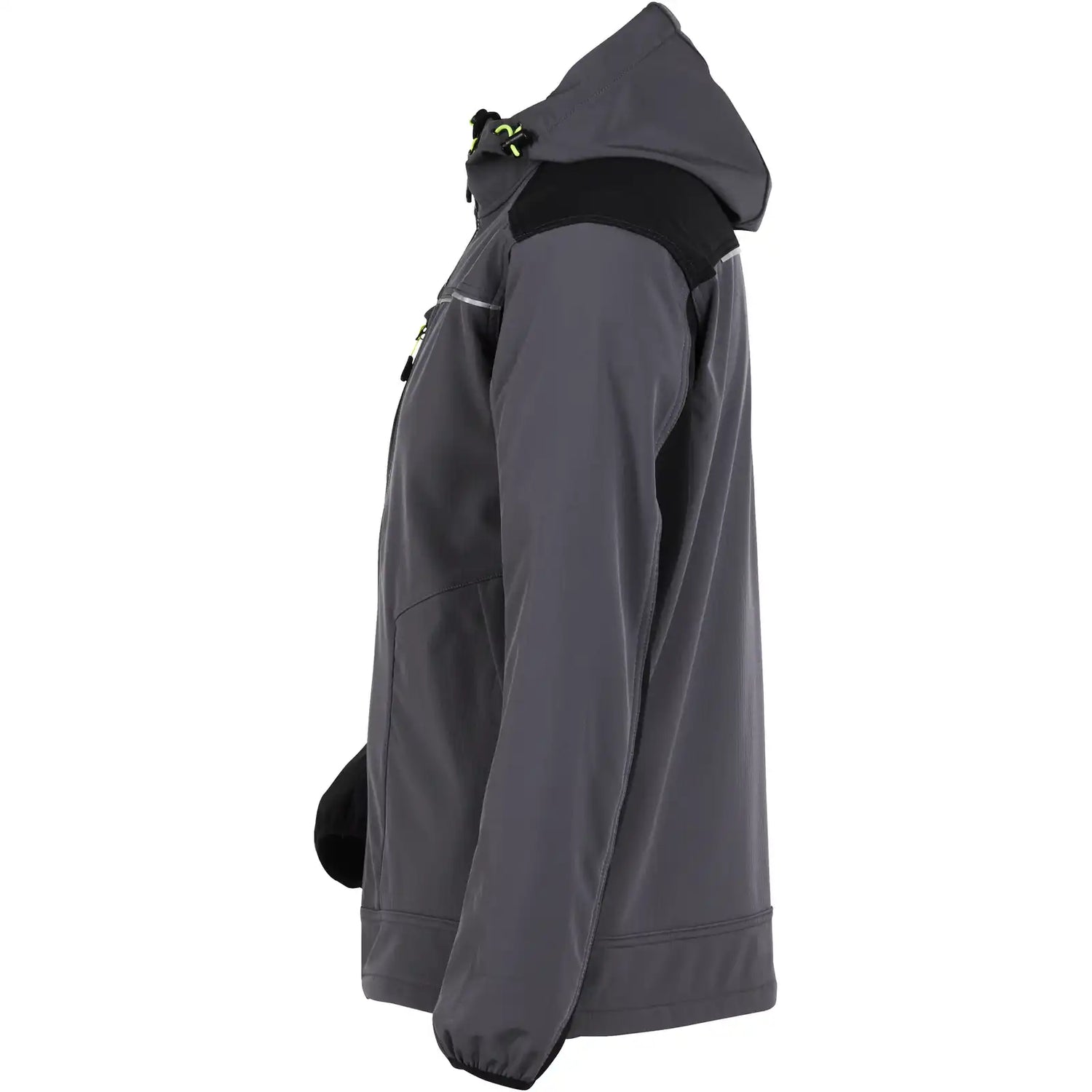 Planam rECOline Softshelljacke schiefer/schwarz XS schiefer/schwarz - Produktbild ohne Model