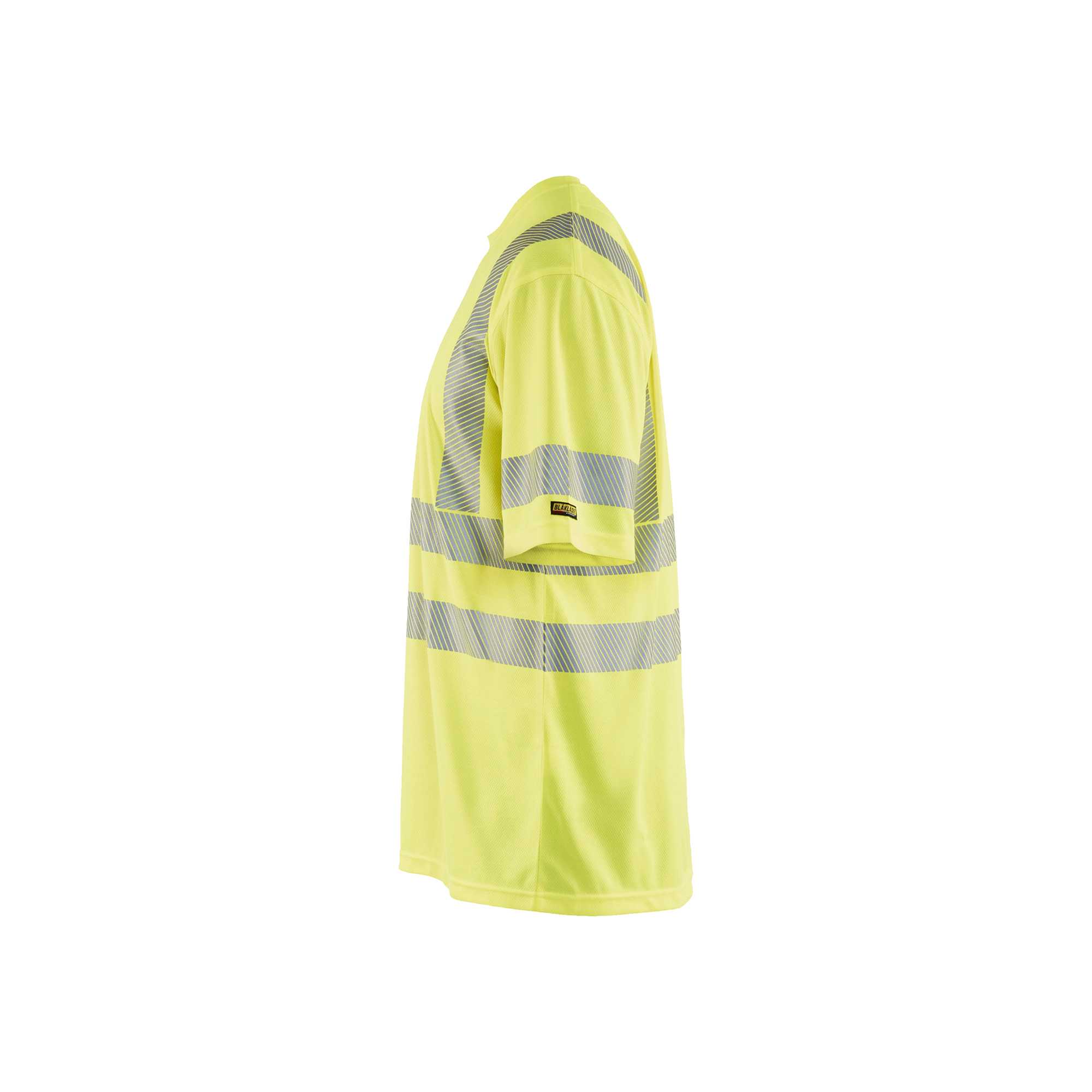 BLAKLADER 34201013 HI VIS UV PROTECTED T SHIRT Hi Vis Reflective Short Sleeve Work T-Shirt MEN - 100% Polyester