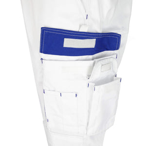 TMG Finesse Work trousers white - Hose Wei-04