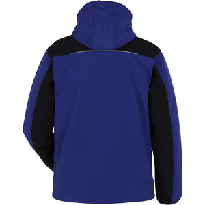Planam rECOline Softshelljacke kornblumenblau/schwarz XS kornblumenblau/schwarz - Produktbild ohne Model
