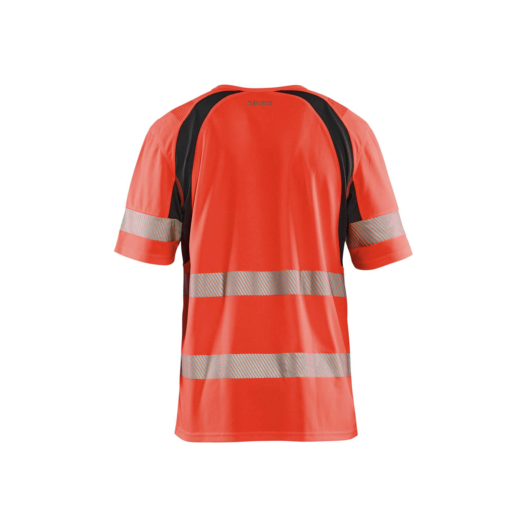 BLAKLADER 33971013 Hi Vis UV protected T shirt Hi Vis Reflective Short Sleeve Work T-Shirt MEN - 100% Polyester