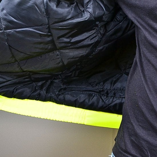 SUPER ESSENTIAL JACKET - Class 3 - Hi-Vis Reflective Bands - Quilted Padding - Image 3