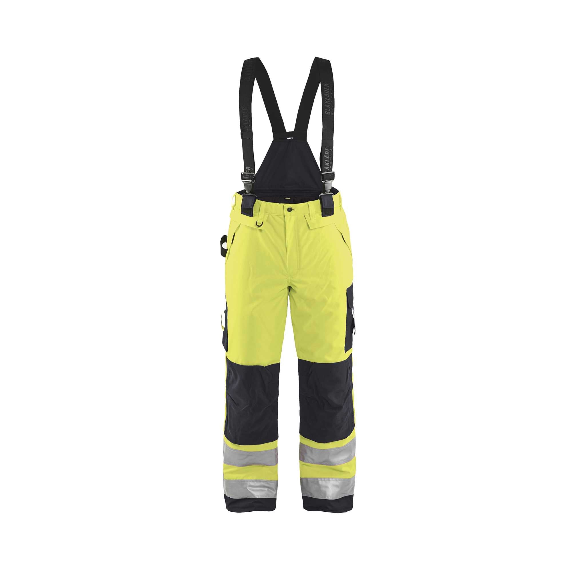 BLAKLADER 18851977 Hi Vis Winter Trousers Work Trousers Men - Waterproof