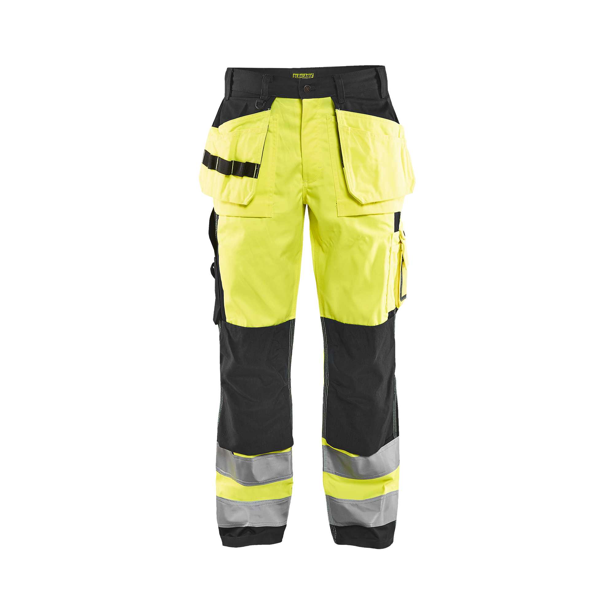BLAKLADER 15331860 | Hi Vis trousers Hi Vis Reflective Work Trousers Men - Twill Fabric
