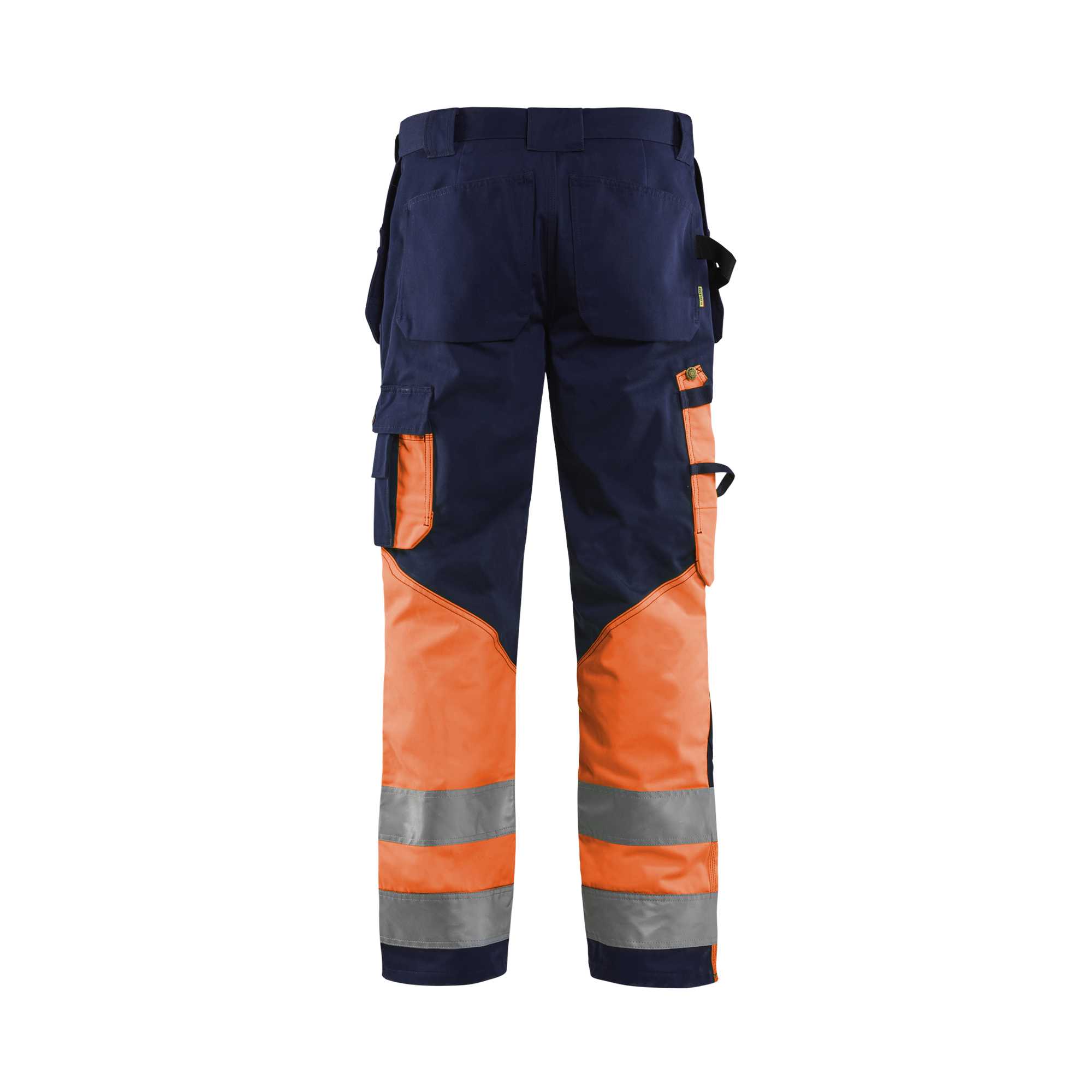 BLAKLADER 15291860 | Hi Vis Trousers Hi Vis Reflective Work Trousers Men - twill fabric