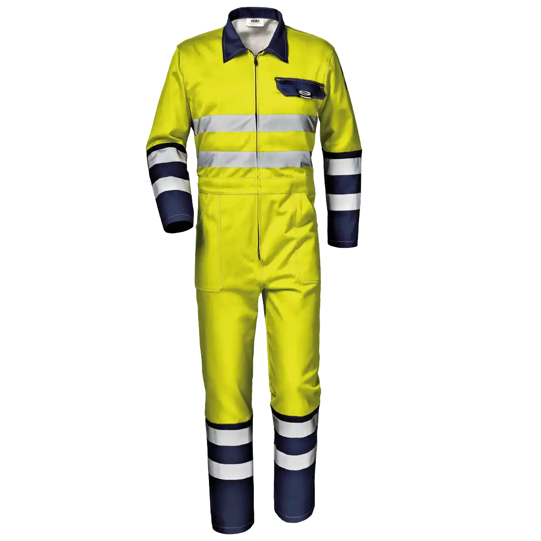 SIR SAFETY MISTRAL COLOR Hi Vis Reflective Work Coverall Men - double stitched seams