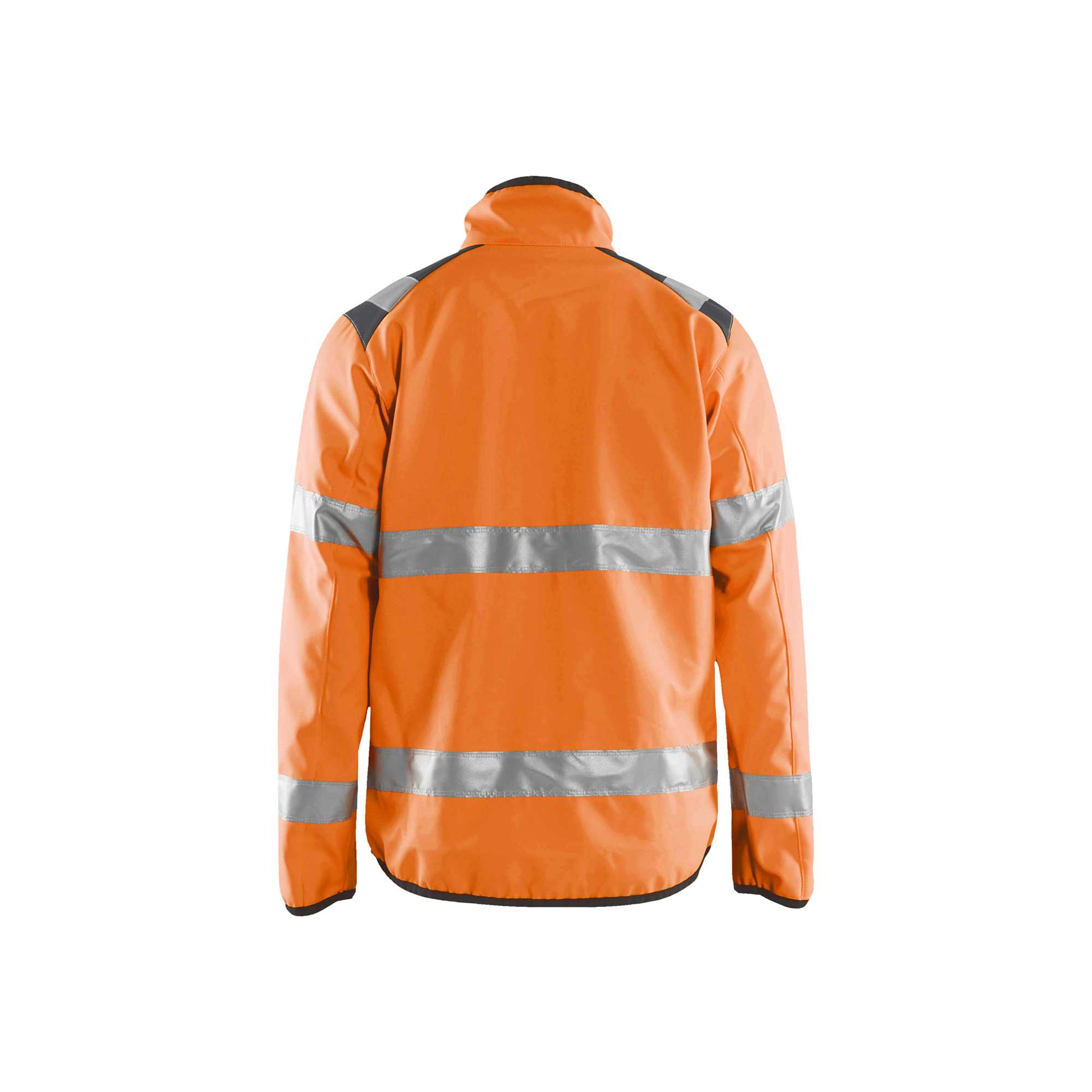 BLAKLADER 48772516 Hi Vis Softshell Jacket Hi Vis Reflective Softshell Work Jacket MEN - Water Repellent