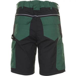 Planam Plaline Shorts grün/schwarz XS grün/schwarz - Produktbild ohne Model