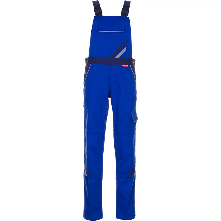 Planam Highline Damen Latzhose kornblumenblau/marine/zink 34 kornblumenblau/marine/zink - Vorschaubild