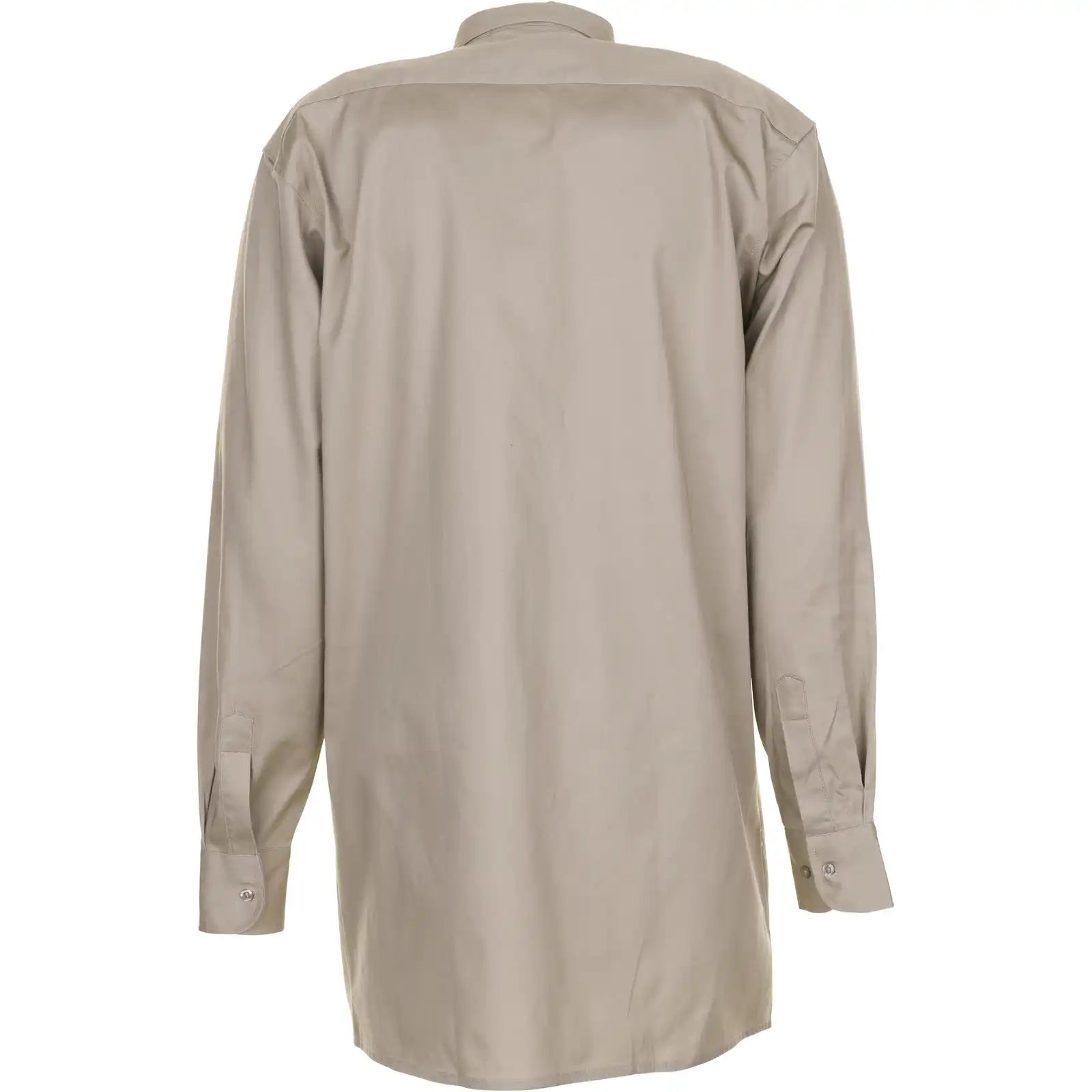 Planam Hemden Köperhemd Langarm khaki 37/38 khaki - Produktbild ohne Model