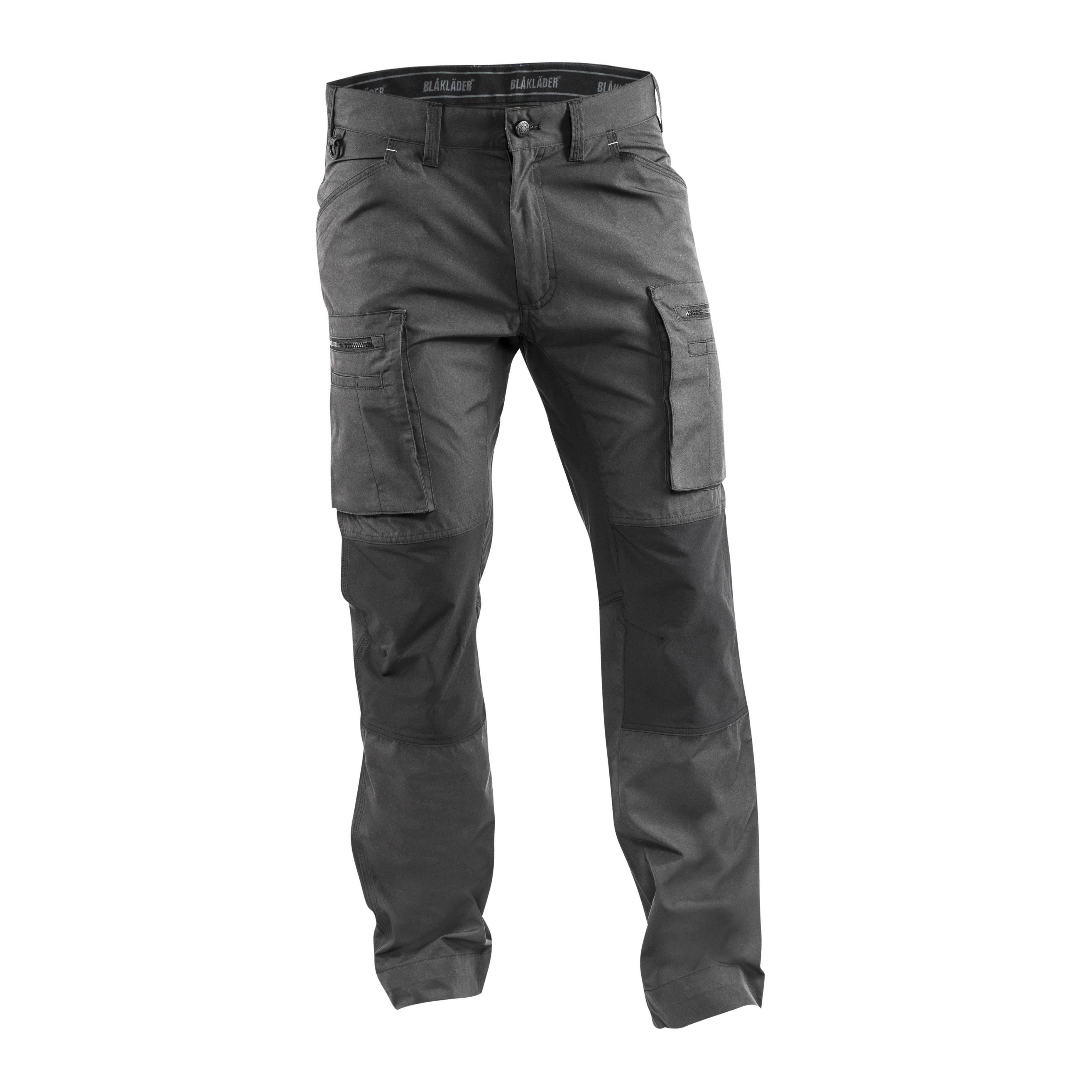 BLAKLADER 14591845 Service Trousers with Stretch Work Trousers Men - stretch panels